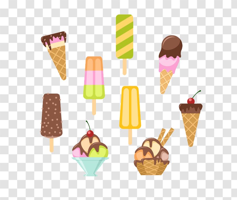 Chocolate Ice Cream Cocktail Pop - Summer Transparent PNG