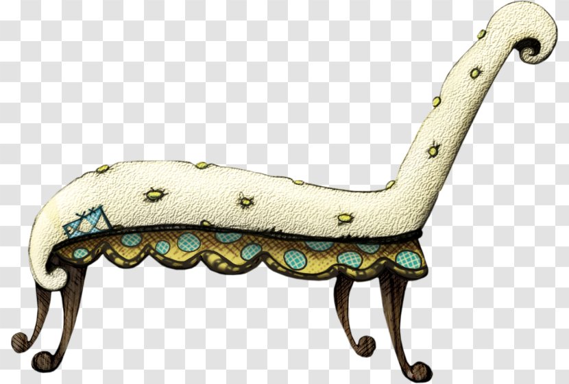 Wing Chair Couch Furniture Deckchair - Drawing Transparent PNG