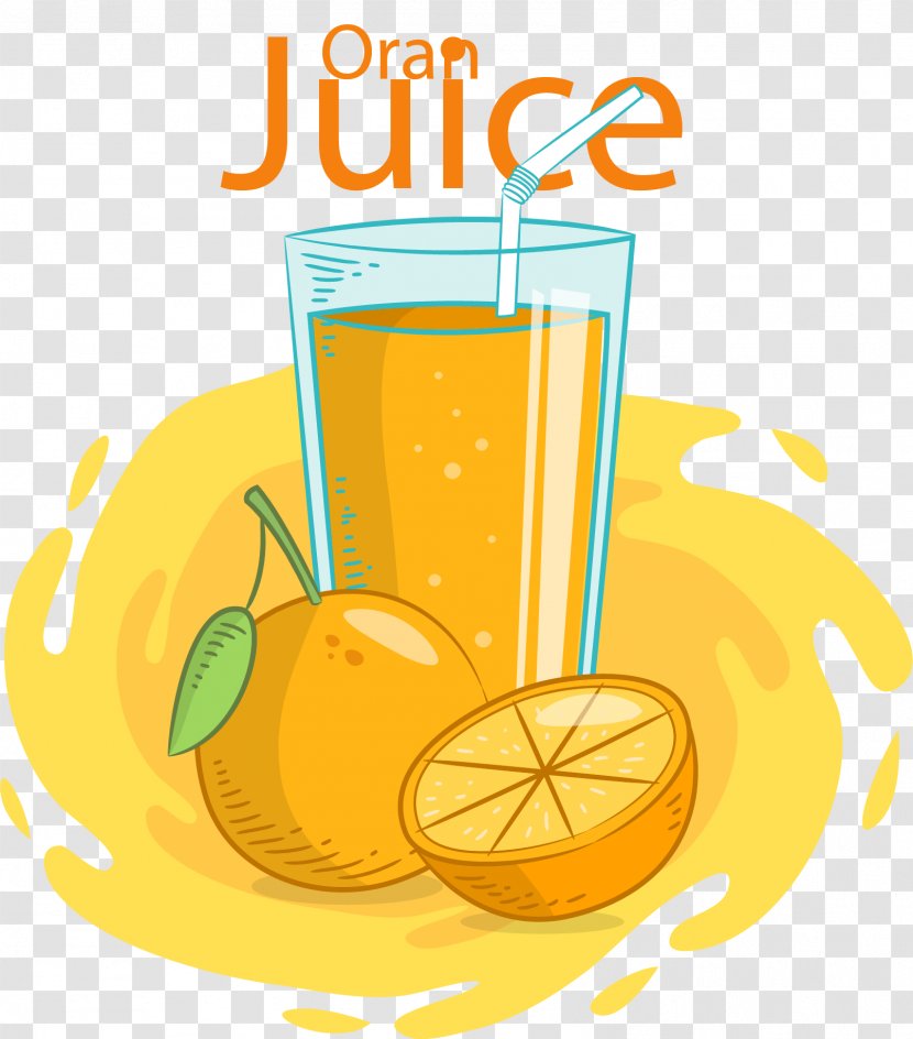Orange Juice Drink Vector Graphics - Grado Transparent PNG