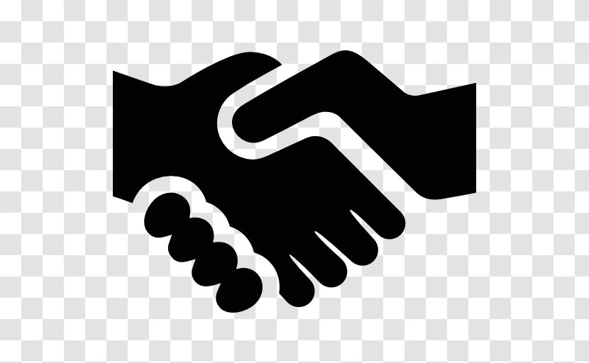 Handshake - Silhouette - Shake Hands Transparent PNG