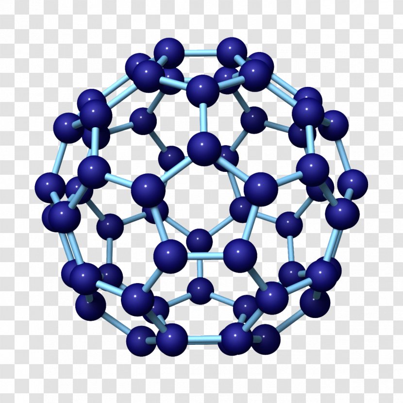Buckminsterfullerene Molecule Atom Science - Watercolor - Chemistry Transparent PNG