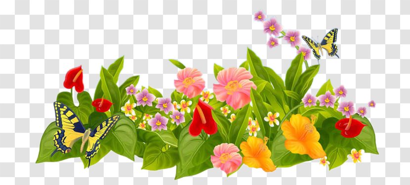 Flower Garden Parterre Lawn - Bouquet Transparent PNG