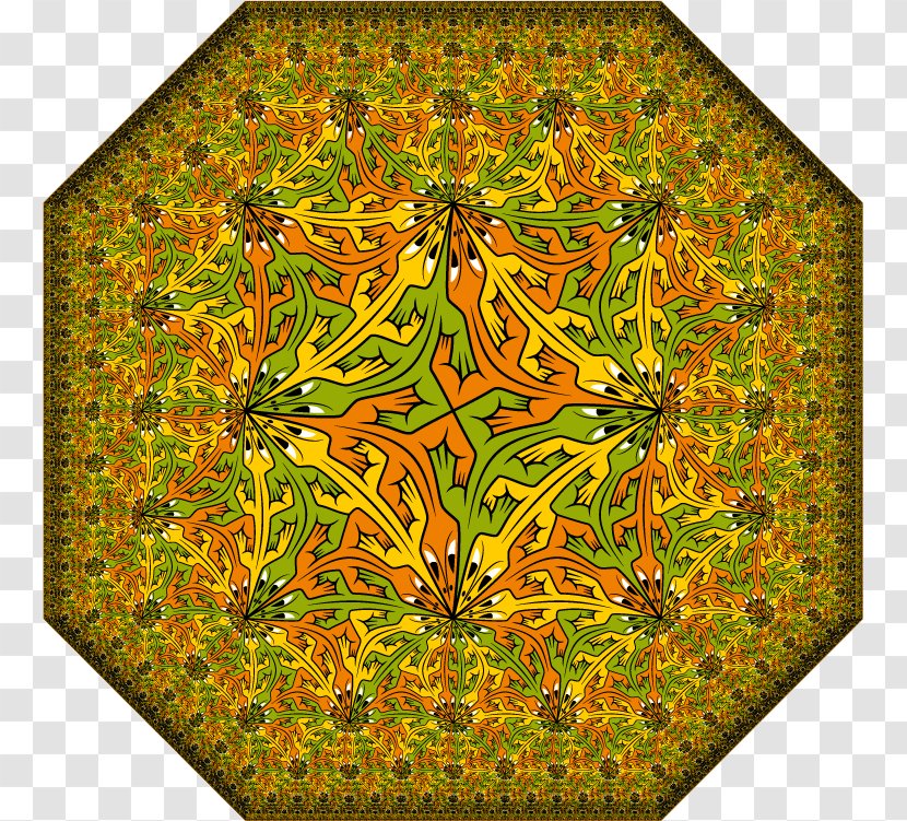 Symmetry Pattern - Tessellation Transparent PNG