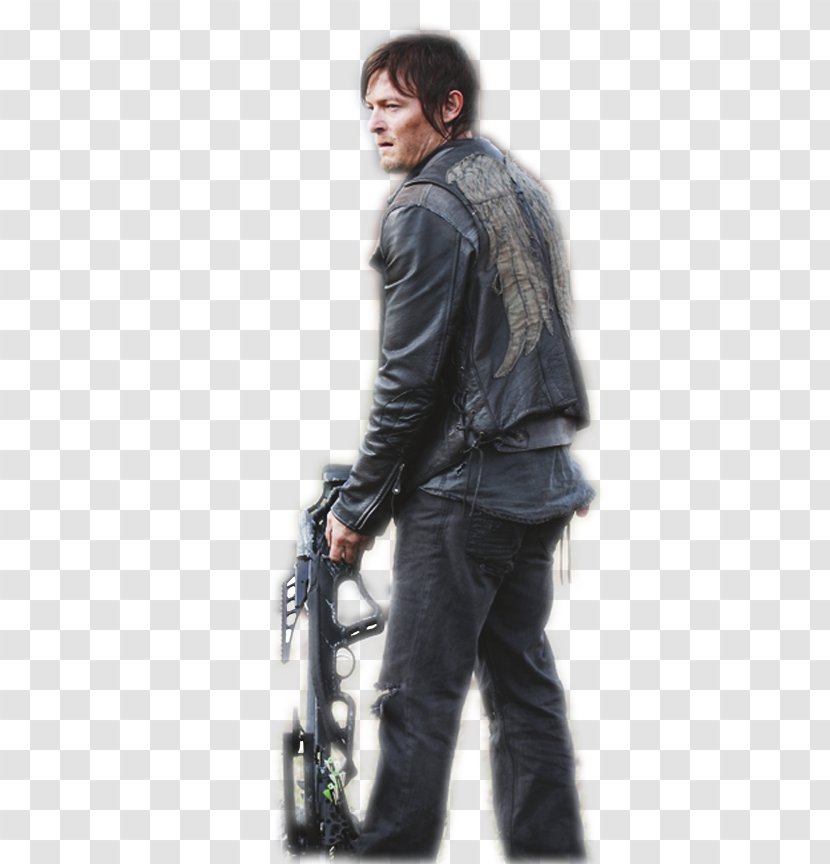 Leather Jacket The Walking Dead Daryl Dixon Governor - Motorcycle Club Transparent PNG