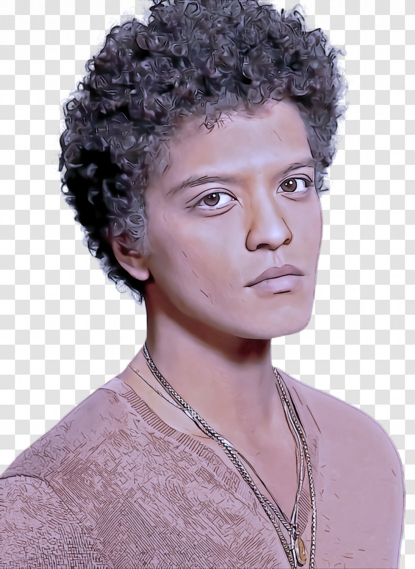 Hair Hairstyle Face Afro Jheri Curl - Black - Beauty Transparent PNG