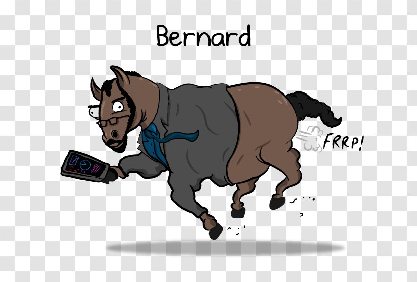 Mule Bernard Lowe Horse The Oatmeal Adversary - Mustang Transparent PNG