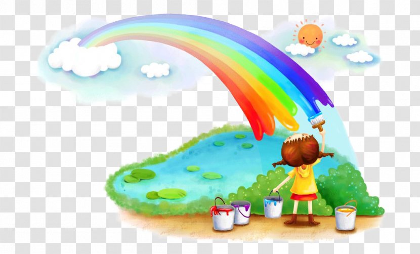 Desktop Wallpaper Child Nursery Rainbow Pre-school - Preschool Transparent PNG