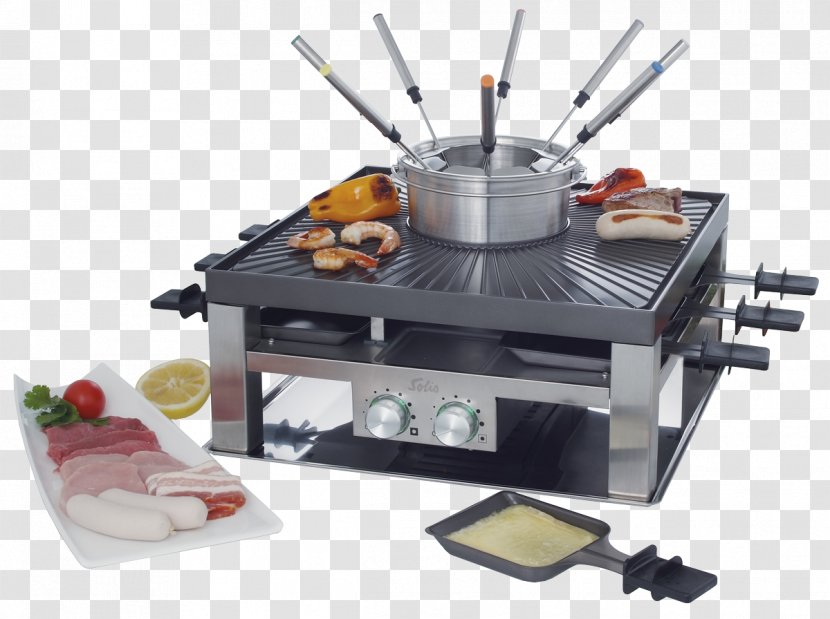 Fondue & Raclette Grilling - Appenzeller Cheese - Cooking Transparent PNG