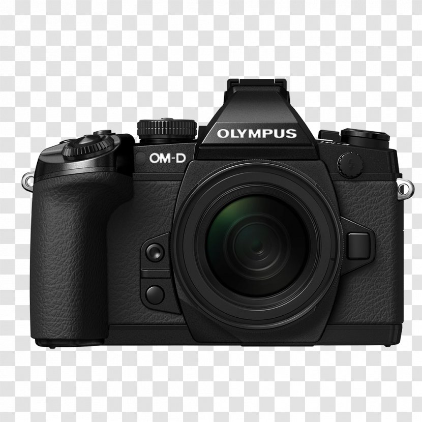 Olympus OM-D E-M5 Mark II E-M1 Micro Four Thirds System - Film Camera Transparent PNG