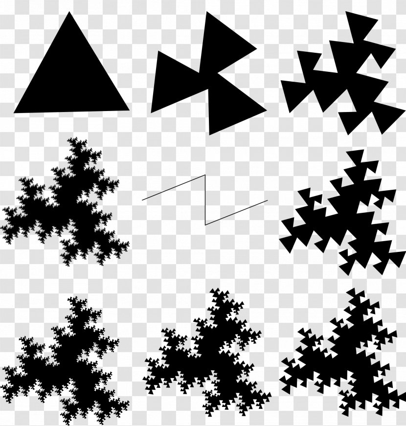 The Fractal Geometry Of Nature Sierpinski Triangle Art Transparent PNG