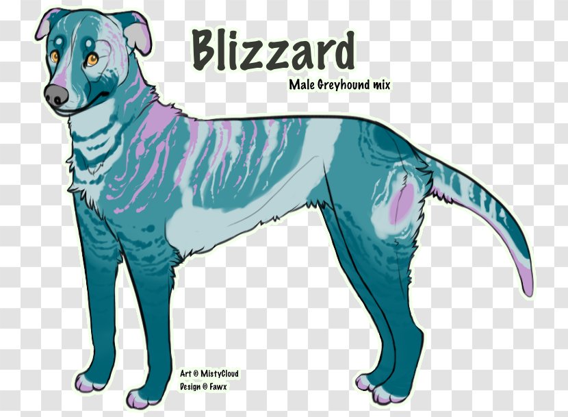 Dog Breed Tail Turquoise - Carnivoran Transparent PNG