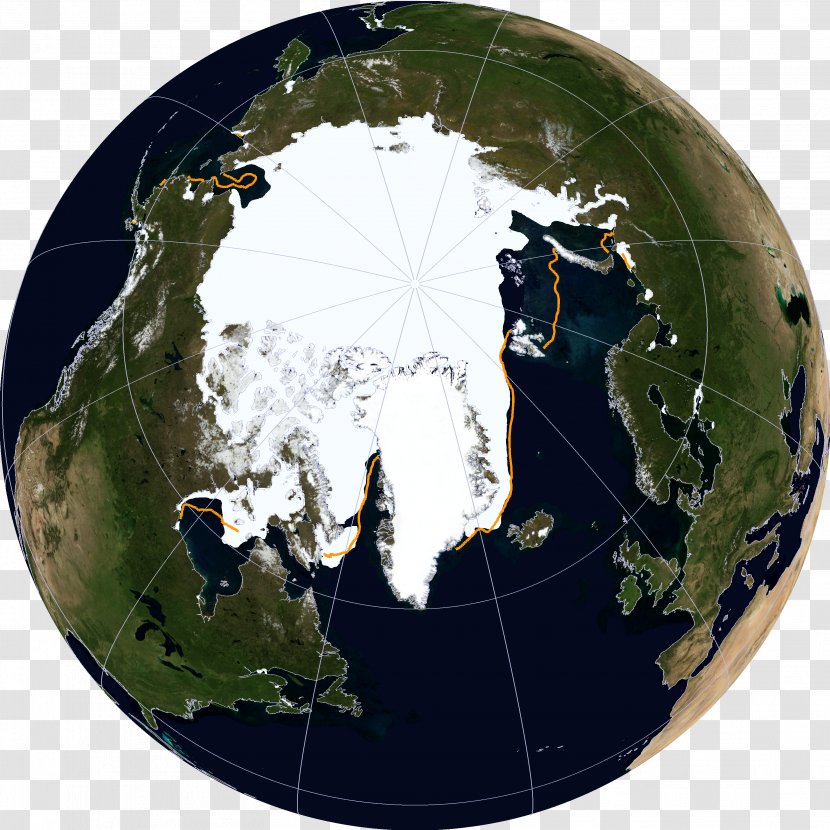 Arctic Ocean National Snow And Ice Data Center Pack Sea Transparent PNG