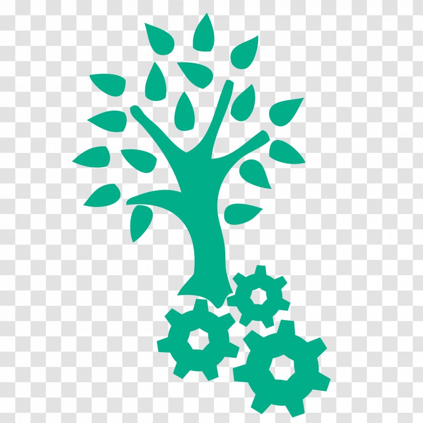 Green Engineering Mechanical - Flower Transparent PNG