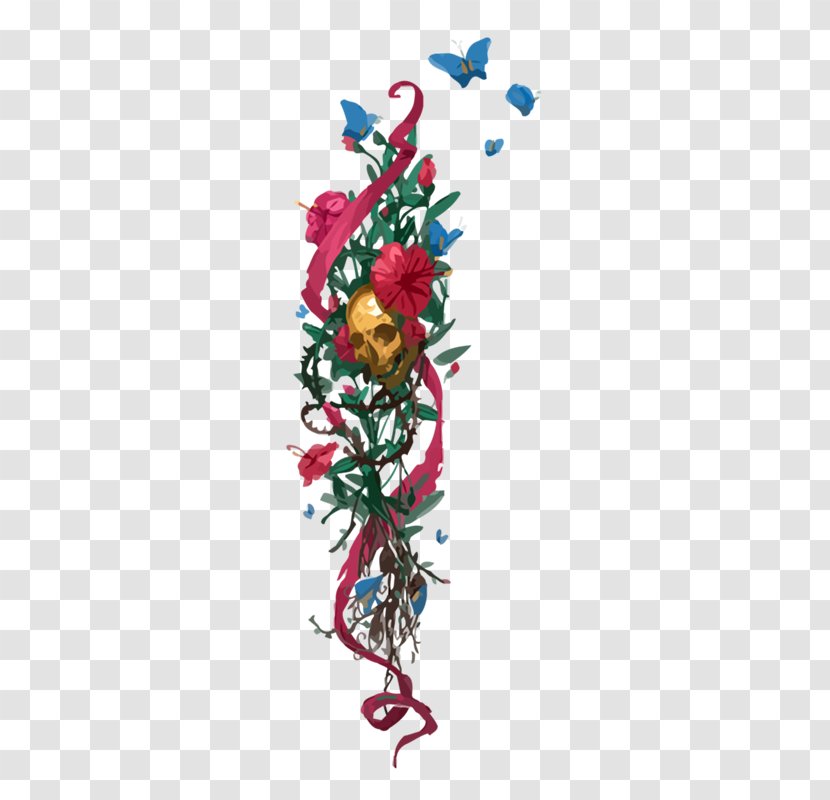 Life Is Strange Sleeve Tattoo Video Games Dontnod Entertainment - Butterfly Effect - Flower Bouquet Transparent PNG