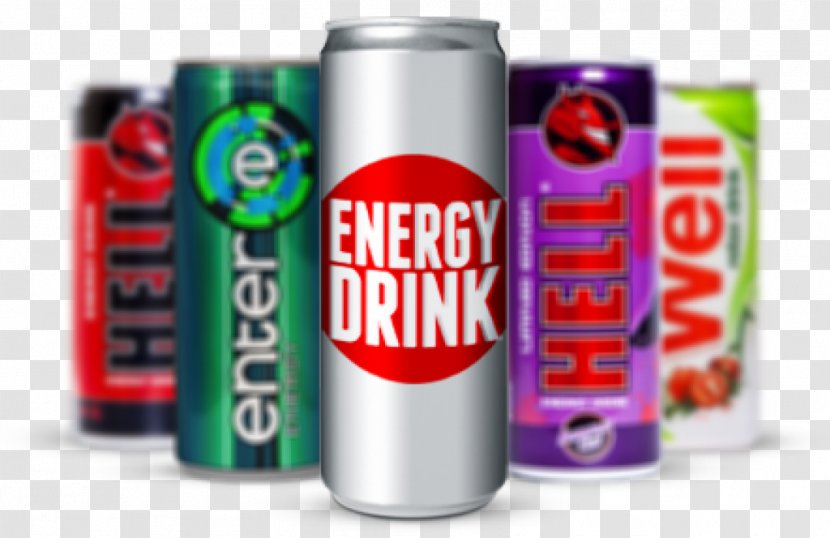 Energy Drink Fizzy Drinks Monster NOS - Beverage - Soft Transparent PNG