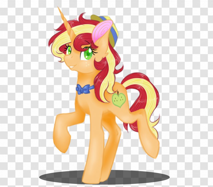 Pony Horse Cartoon Figurine Legendary Creature - Golden Transparent PNG