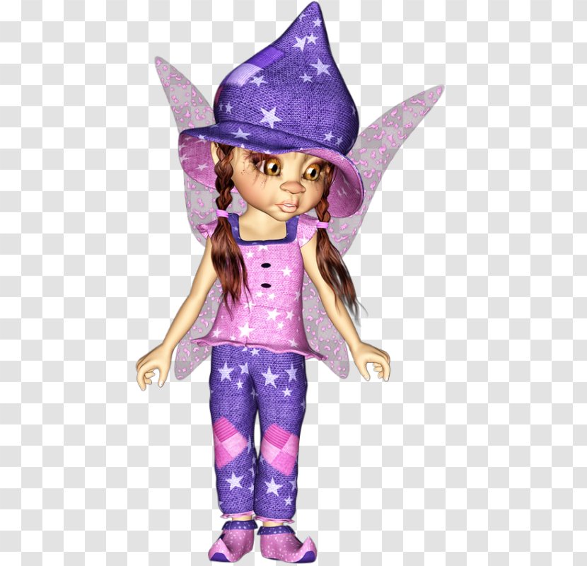 Fairy Toddler Doll Transparent PNG