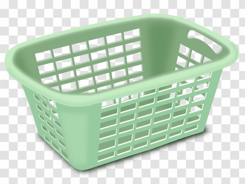 Hamper Basket Laundry Clip Art - Clothes Cliparts Transparent PNG