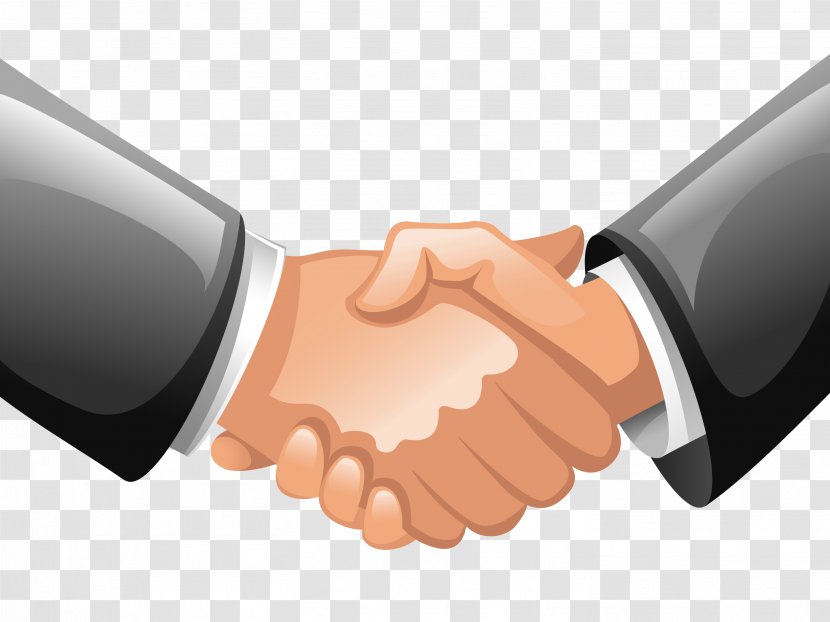 Businessperson Handshake Management Clip Art - Business - Teamwork Transparent PNG