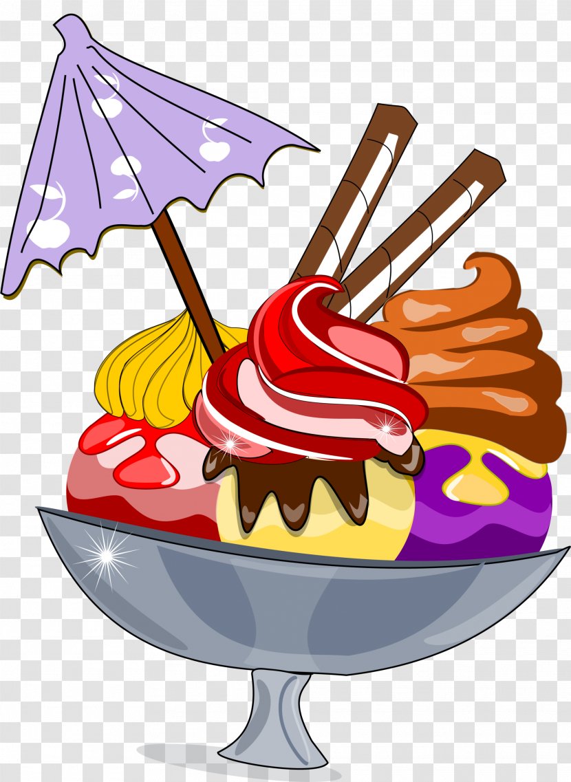 Ice Cream Sundae - Photography - Small Fresh Colorful Transparent PNG