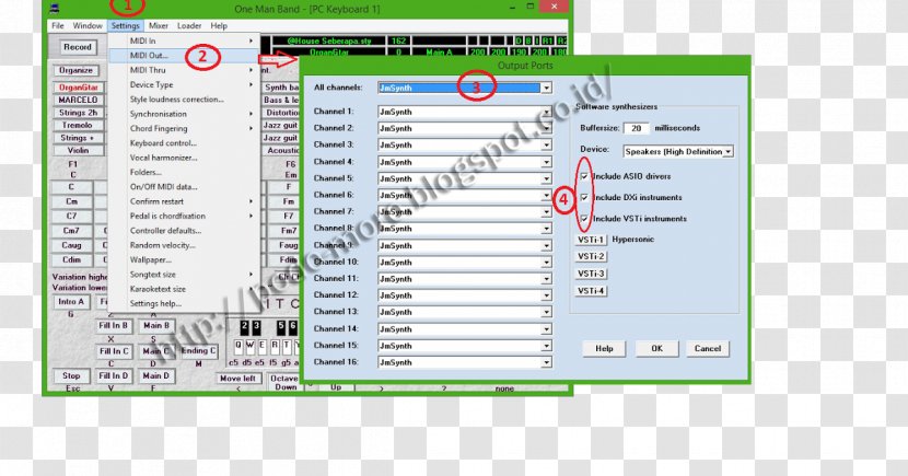 SoundFont Computer Software MIDI Device Driver Virtual Keyboard - Minal Aidin Transparent PNG