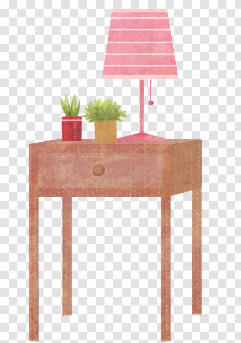 Housekeeping Woman Illustration - Housewife - Table Lamp Transparent PNG