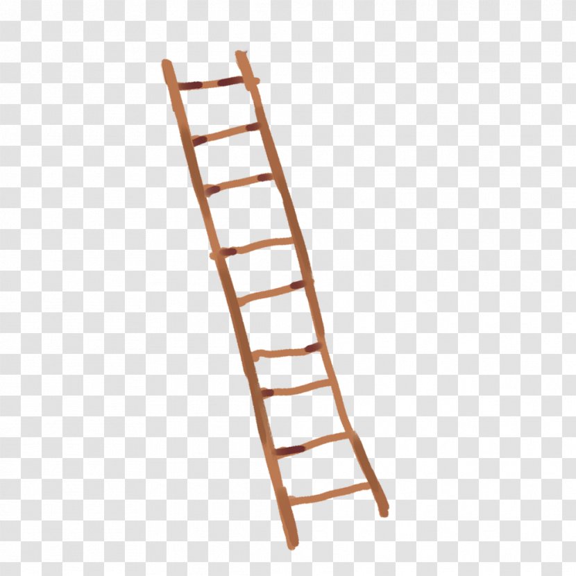 Ladder 3D Computer Graphics Modeling Stairs - 3d Transparent PNG