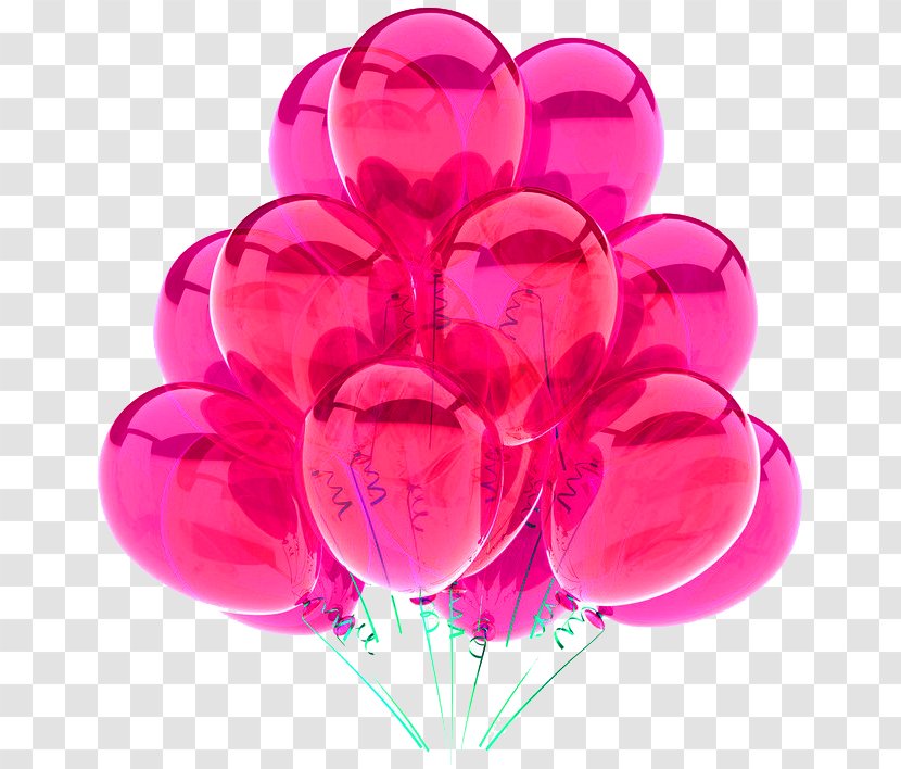 Balloon Blue Stock Photography Illustration Royalty-free - Pink Balloons Transparent PNG