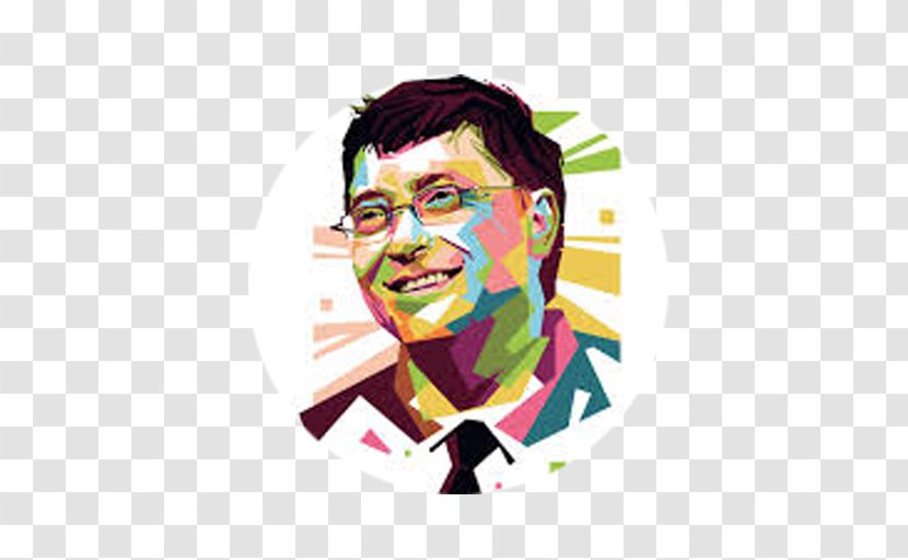 Bill Gates Portrait - Vision Care Transparent PNG