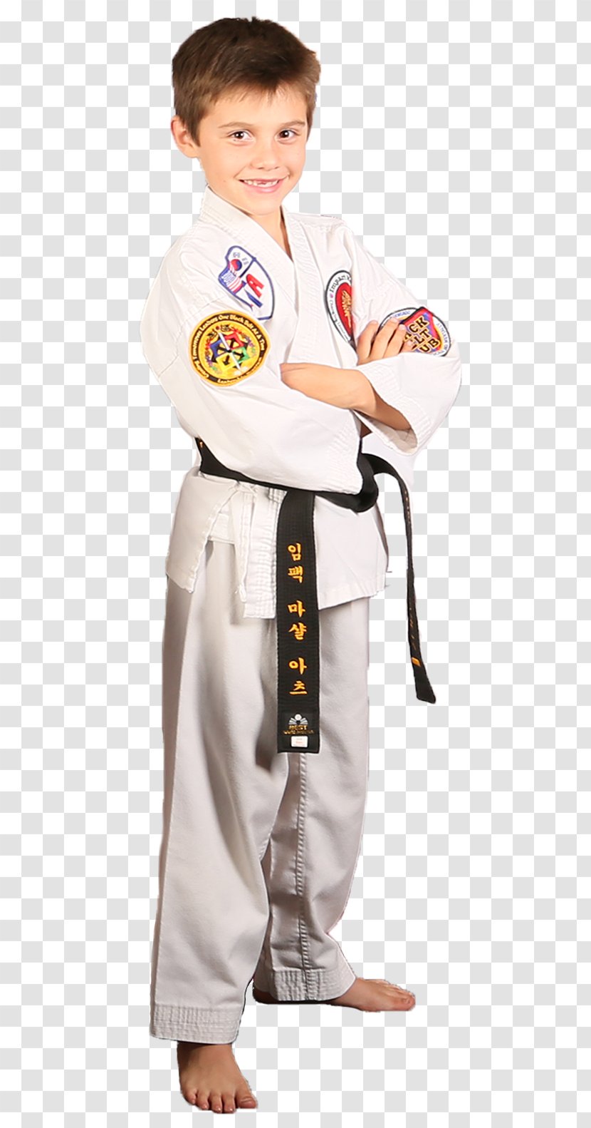 Dobok Tang Soo Do Sports Uniform Shoulder - Frame - Martial Artists Against Bullying Transparent PNG