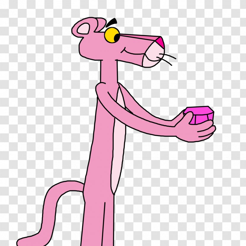 The Pink Panther Jewel Cartoon - Heart Transparent PNG