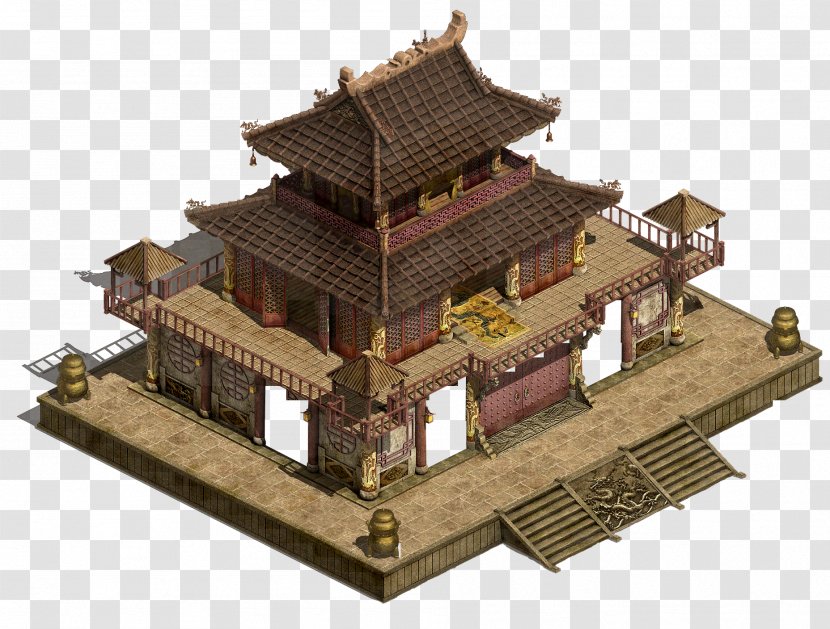 Video Game Developer - Chinese Architecture - Palace Gate Cut Transparent PNG