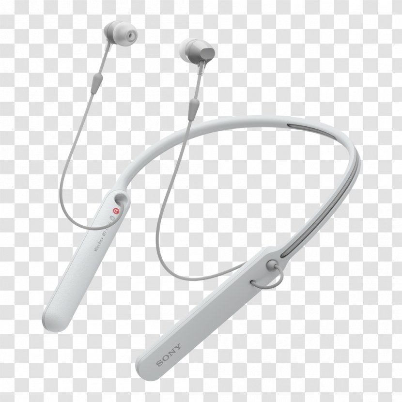 Noise-cancelling Headphones Sony Corporation WI-C400 Écouteur - Headset Transparent PNG
