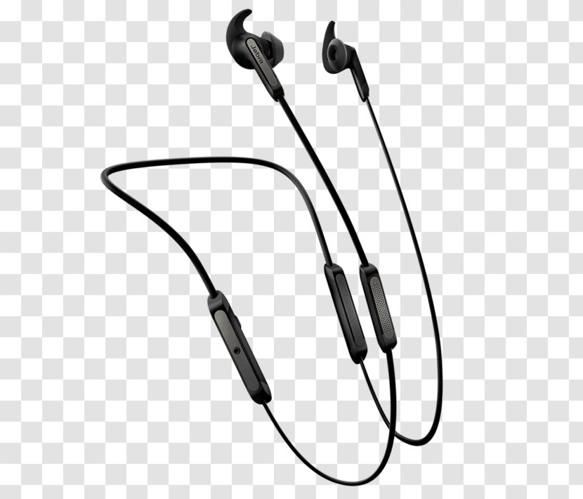 Jabra Elite 45e Headset Headphones GN Group Active 65t - Cable Transparent PNG
