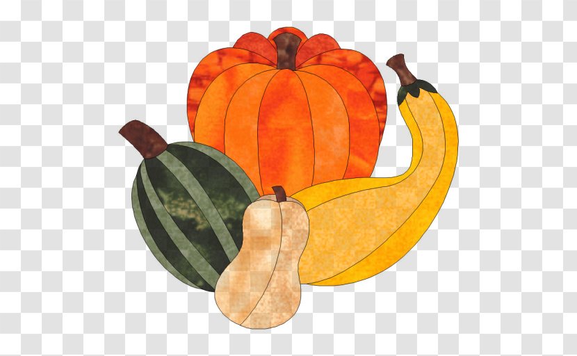 Pumpkin Calabaza Longarm Quilting Transparent PNG