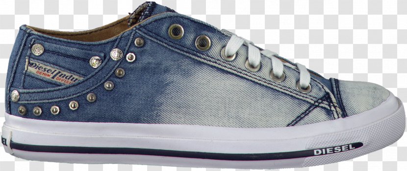 Sneakers Diesel Denim Boot Blue - Walking Shoe Transparent PNG