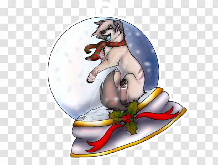 Dog Illustration Cartoon Christmas Ornament Day - Like Mammal Transparent PNG