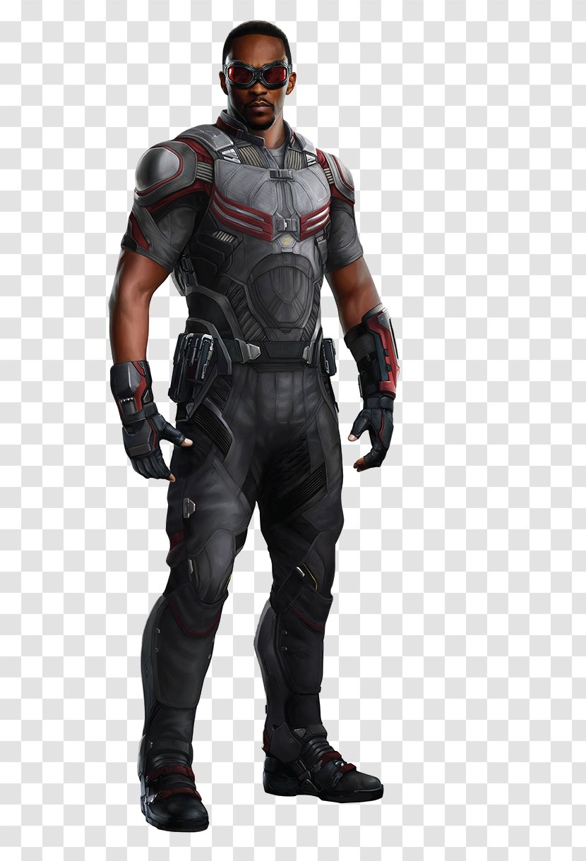 Anthony Mackie Falcon Captain America: Civil War Bucky Barnes Vision - America The Winter Soldier Transparent PNG