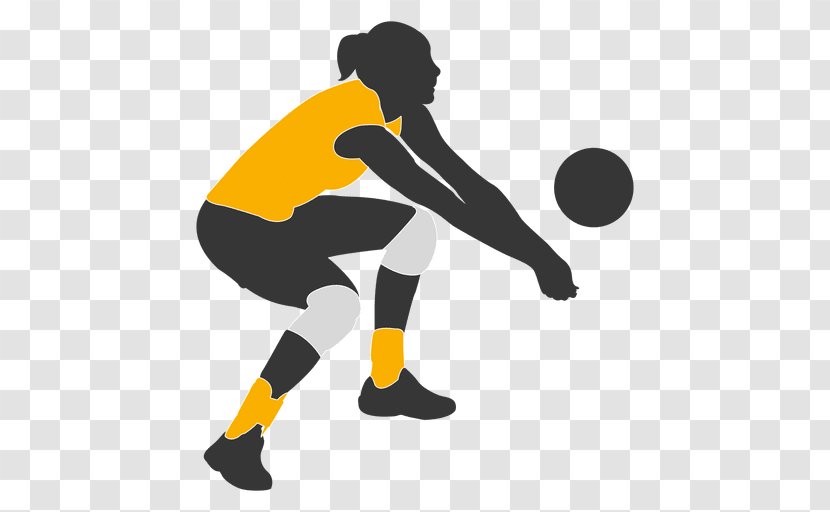 Volleyball Sport Clip Art - Cartoon - Players Vector Transparent PNG