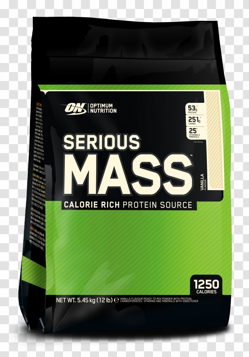 Optimum Nutrition Serious Mass - Shopping - 12lbs Cookies & Cream Kilogram BrandAmino Transparent PNG