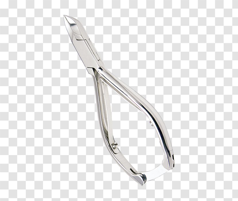 Nipper Nail Clippers File Onychocryptosis - Silver Transparent PNG