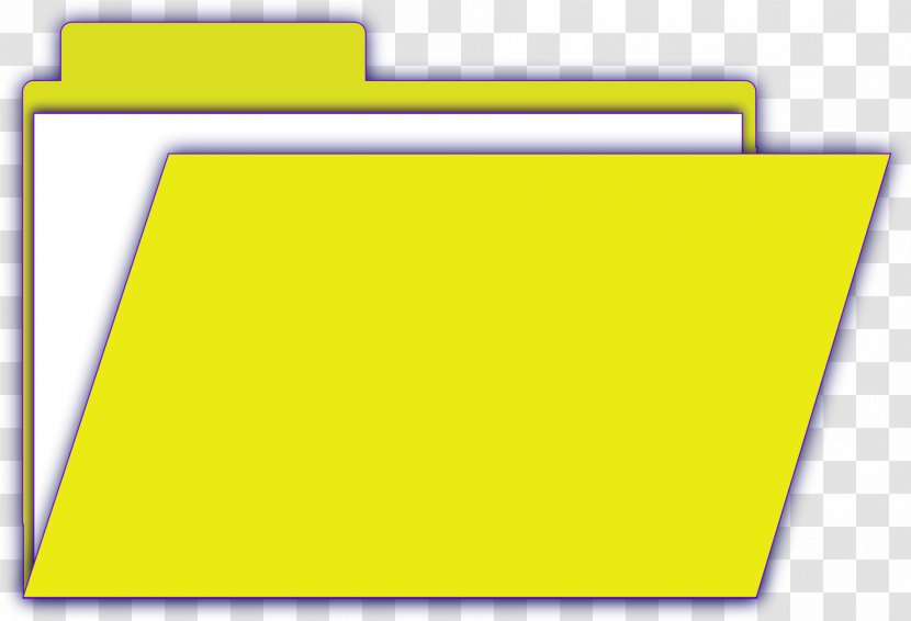 File Folders Clip Art - Yellow - Triangle Transparent PNG