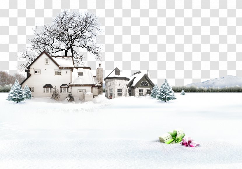 Snow Winter Lidong Photography - Is Here Transparent PNG