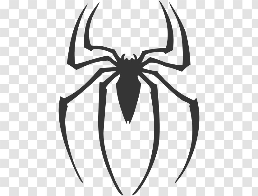 Spider-Man Logo Drawing Decal - Superhero - Spider-man Transparent PNG