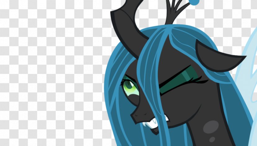 Princess Celestia Queen Chrysalis Horse Pony Cartoon - Azure - Mane Transparent PNG