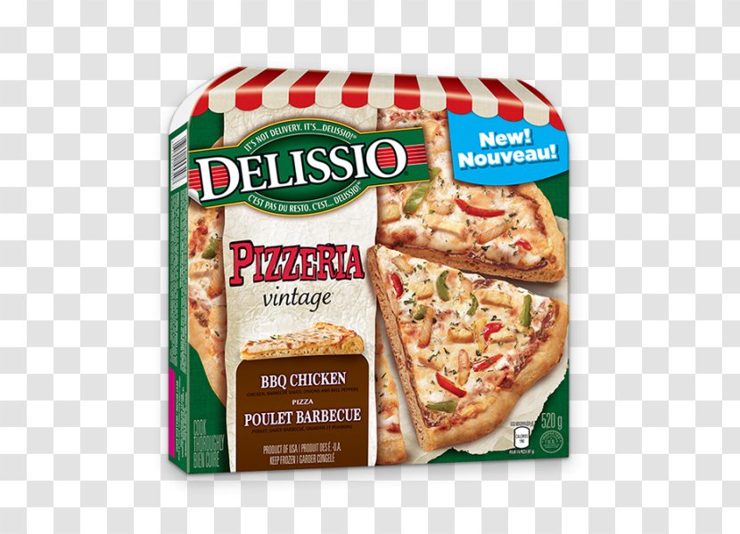 Pizza Margherita Pepperoni Chicago-style DiGiorno - Convenience Food - Barbecue Chicken Transparent PNG