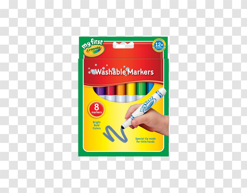 Marker Pen Crayola Broad Line Washable Markers Bold Colors 8 Pkg 58 7832 Pencil Drawing - Crayons Transparent PNG