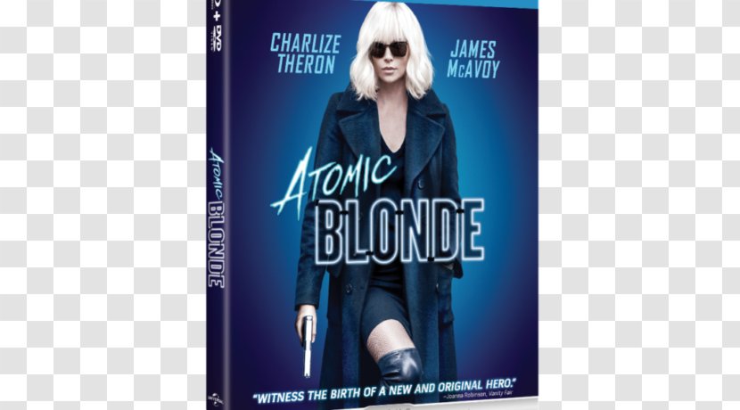 Blu-ray Disc Ultra HD DVD 4K Resolution Lorraine Broughton - David Leitch - Charlize Theron Transparent PNG