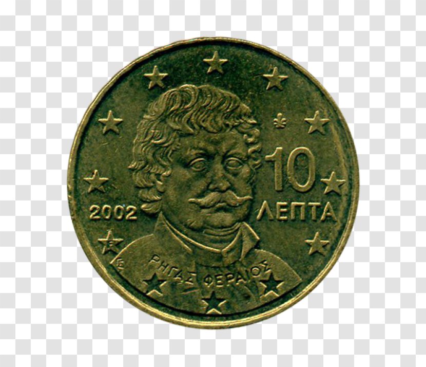 10 Euro Cent Coin 20 10-Euro-Münze - Money Transparent PNG