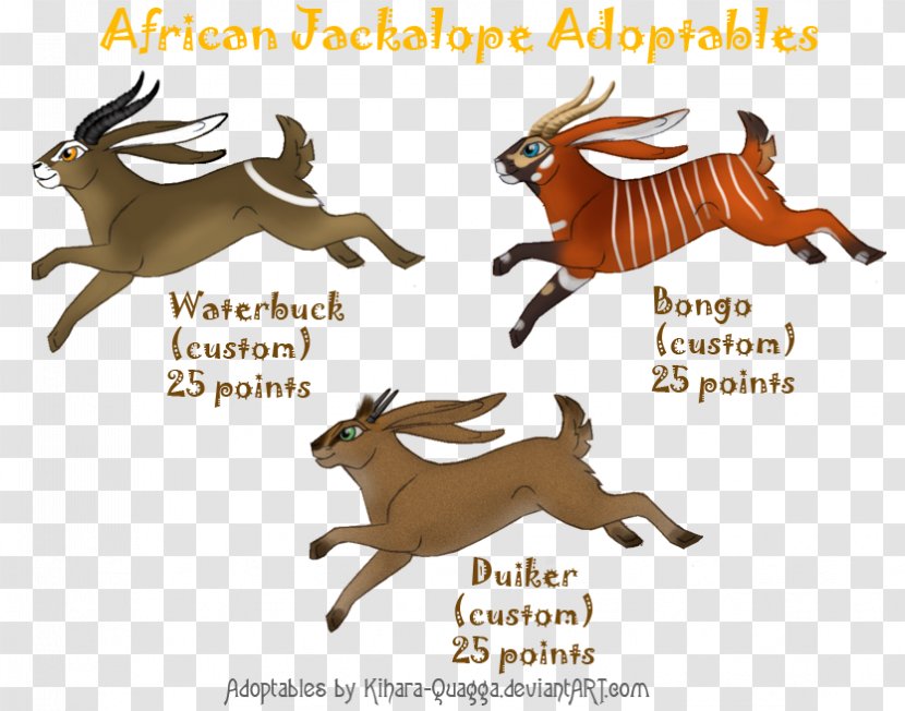 Reindeer Elk Waterbuck Antelope Animal - Art Transparent PNG